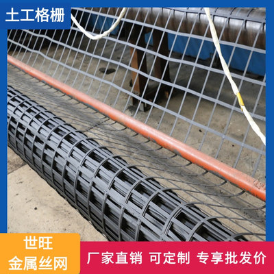 双向塑料土工格栅